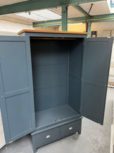 Load image into Gallery viewer, Westcote Inky Blue Double Wardrobe furniture delivered 
