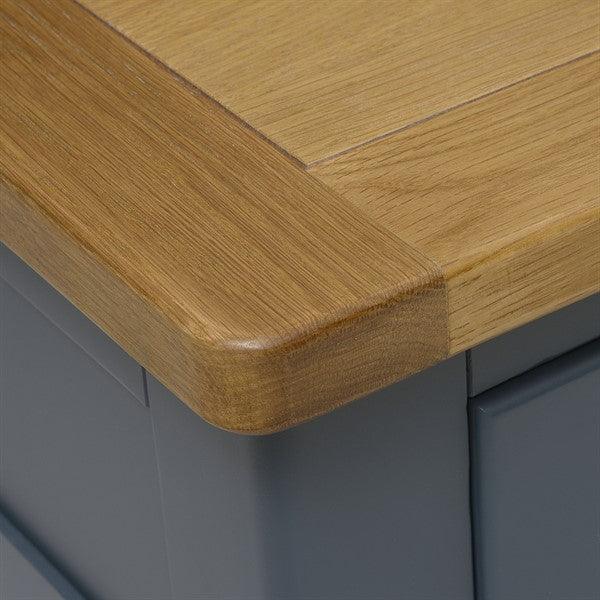 Westcote Inky Blue Console Table Quality Furniture Clearance Ltd