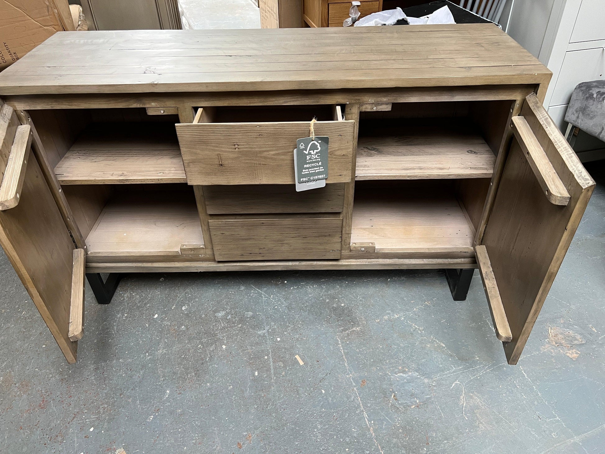 Reclaim Nation New York Sideboard Quality Furniture Clearance Ltd