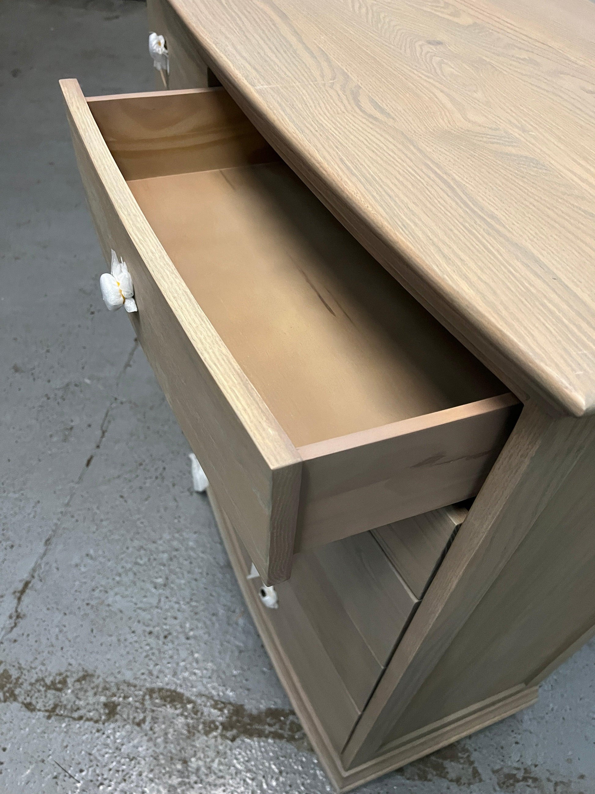 Winchcombe Smoked Oak 4 Over 3 Chest of Drawers Quality Furniture Clearance Ltd