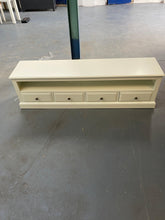Load image into Gallery viewer, Soft White Extra Large TV Stand - Up to 80&quot; furniture delivered 
