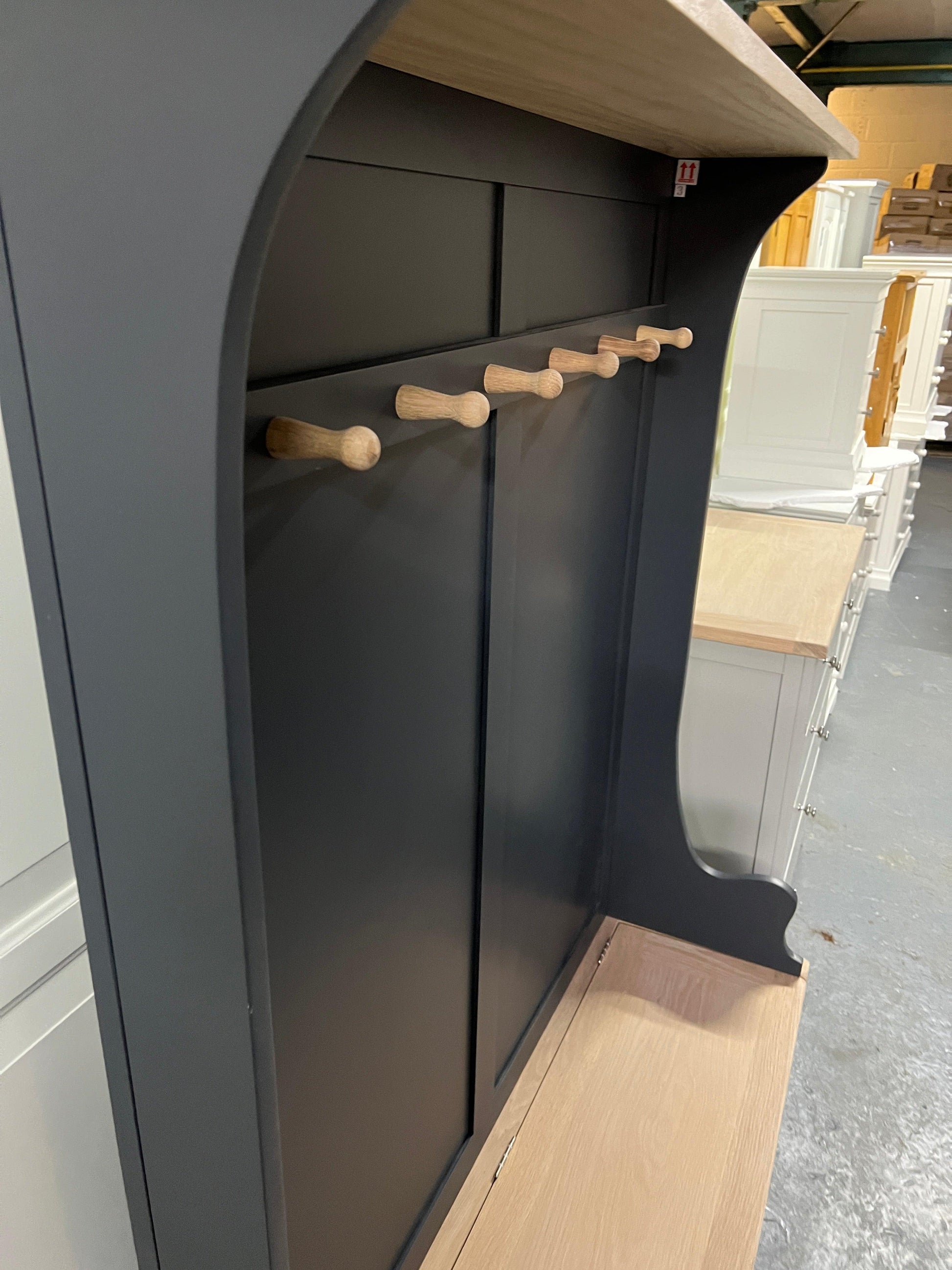 Chester Charcoal Hallway Tidy furniture delivered 