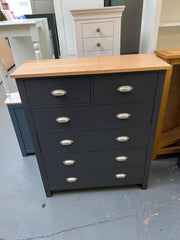 Charcoal 2+4 Chest of Drawers furniture delivered 
