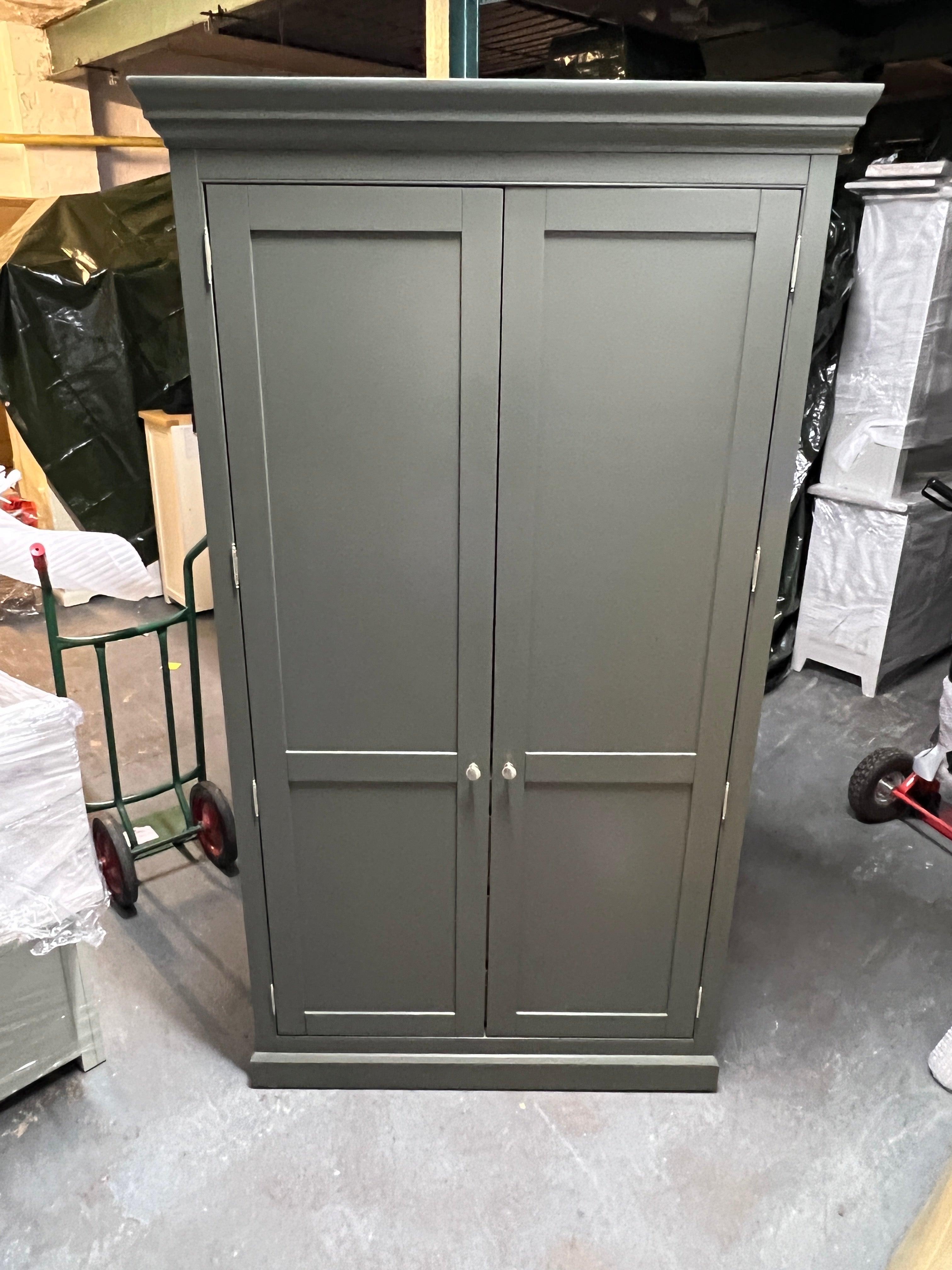Kingscote Forest Green Double Larder Quality Furniture Clearance Ltd