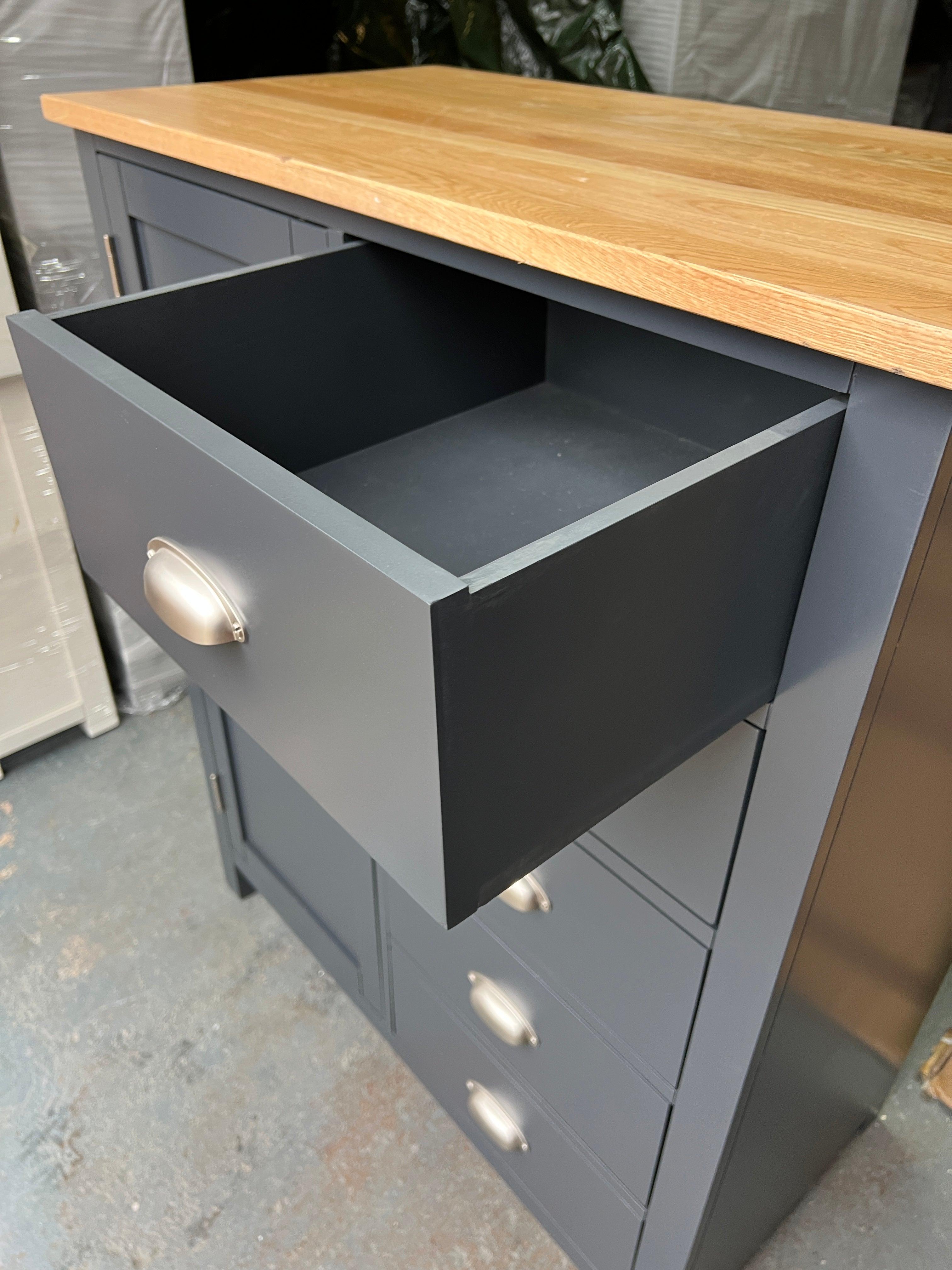 Charcoal Combi Wardrobe furniture delivered 