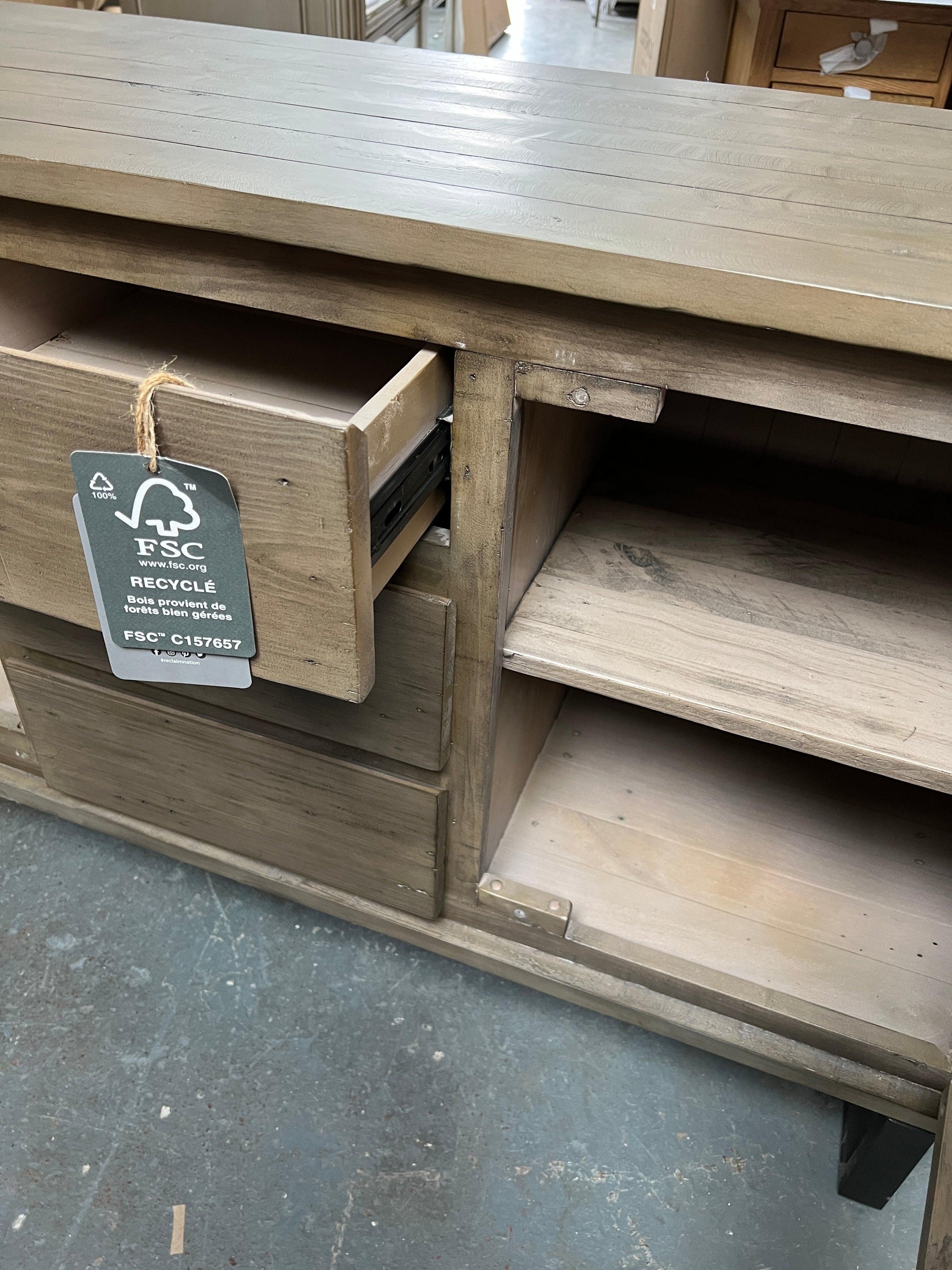 Reclaim Nation New York Sideboard Quality Furniture Clearance Ltd