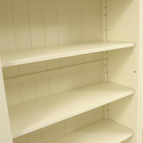 Sussex Cotswold Cream Grand Bookcase Quality Furniture Clearance Ltd