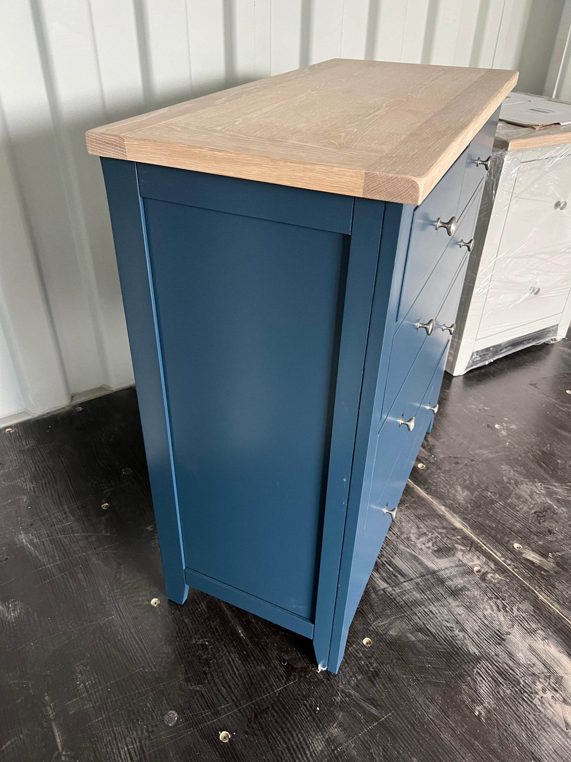 Chester Midnight Blue 2 Over 3 Chest furniture delivered 