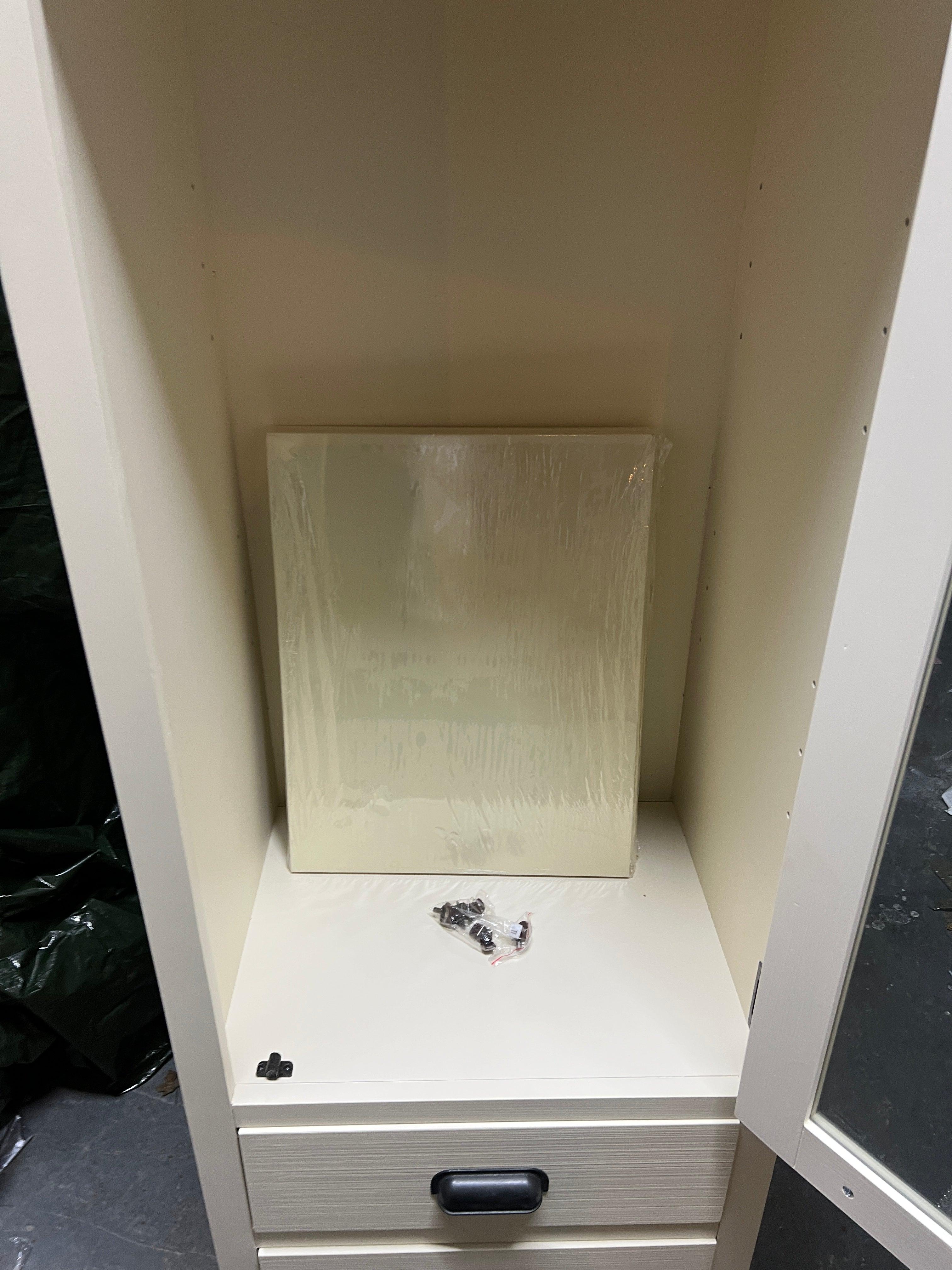 Painswick Cotswold Cream Narrow Farmhouse Larder Quality Furniture Clearance Ltd