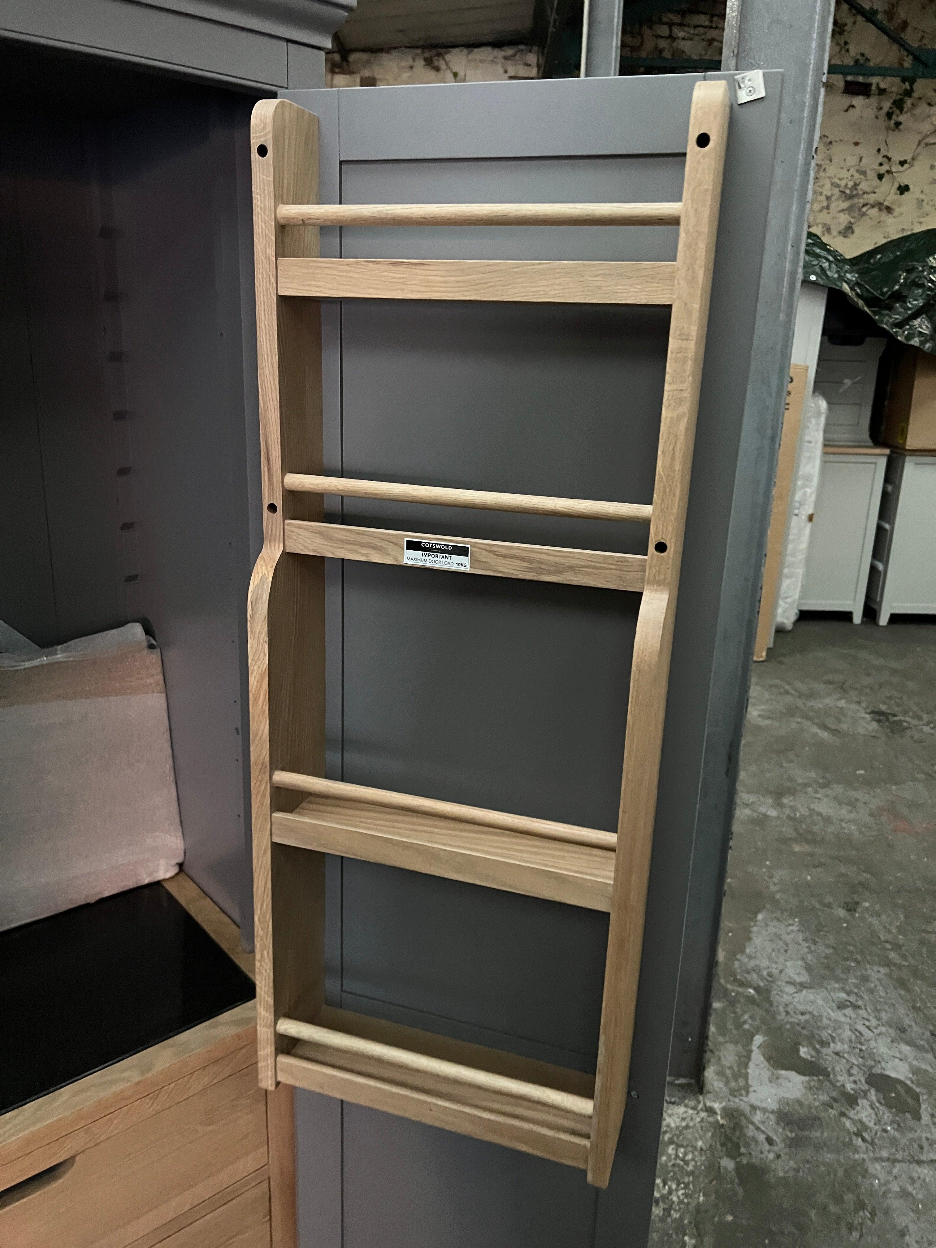 Kingscote Flint Grey Double Larder Quality Furniture Clearance Ltd