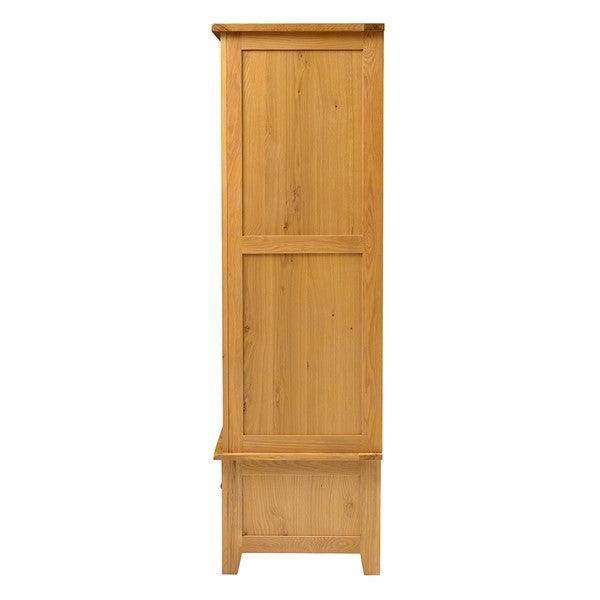 OAKLAND RUSTIC OAK New Four Door Wardrobe Quality Furniture Clearance Ltd