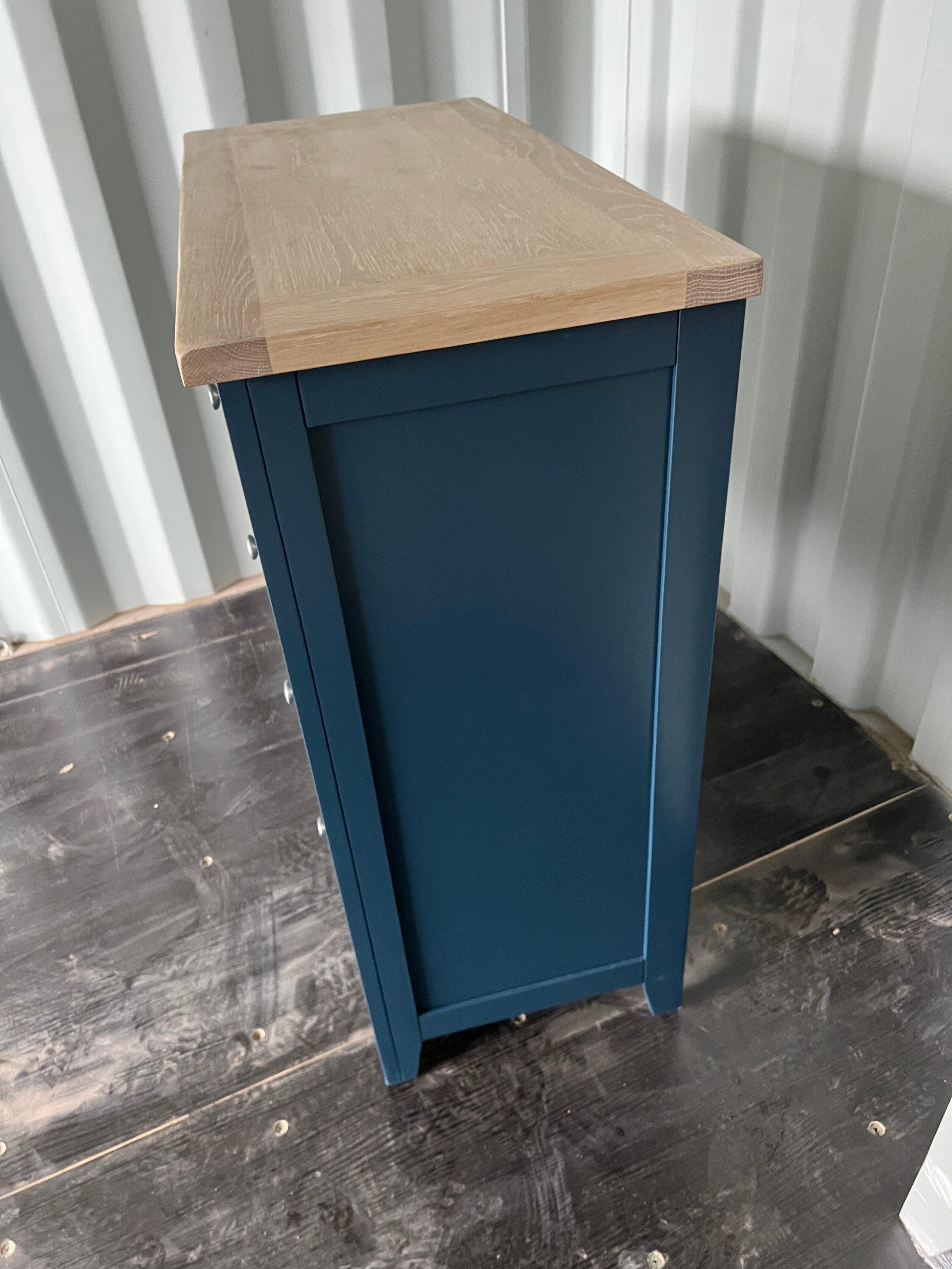 Chester Midnight Blue 2 Over 3 Chest furniture delivered 