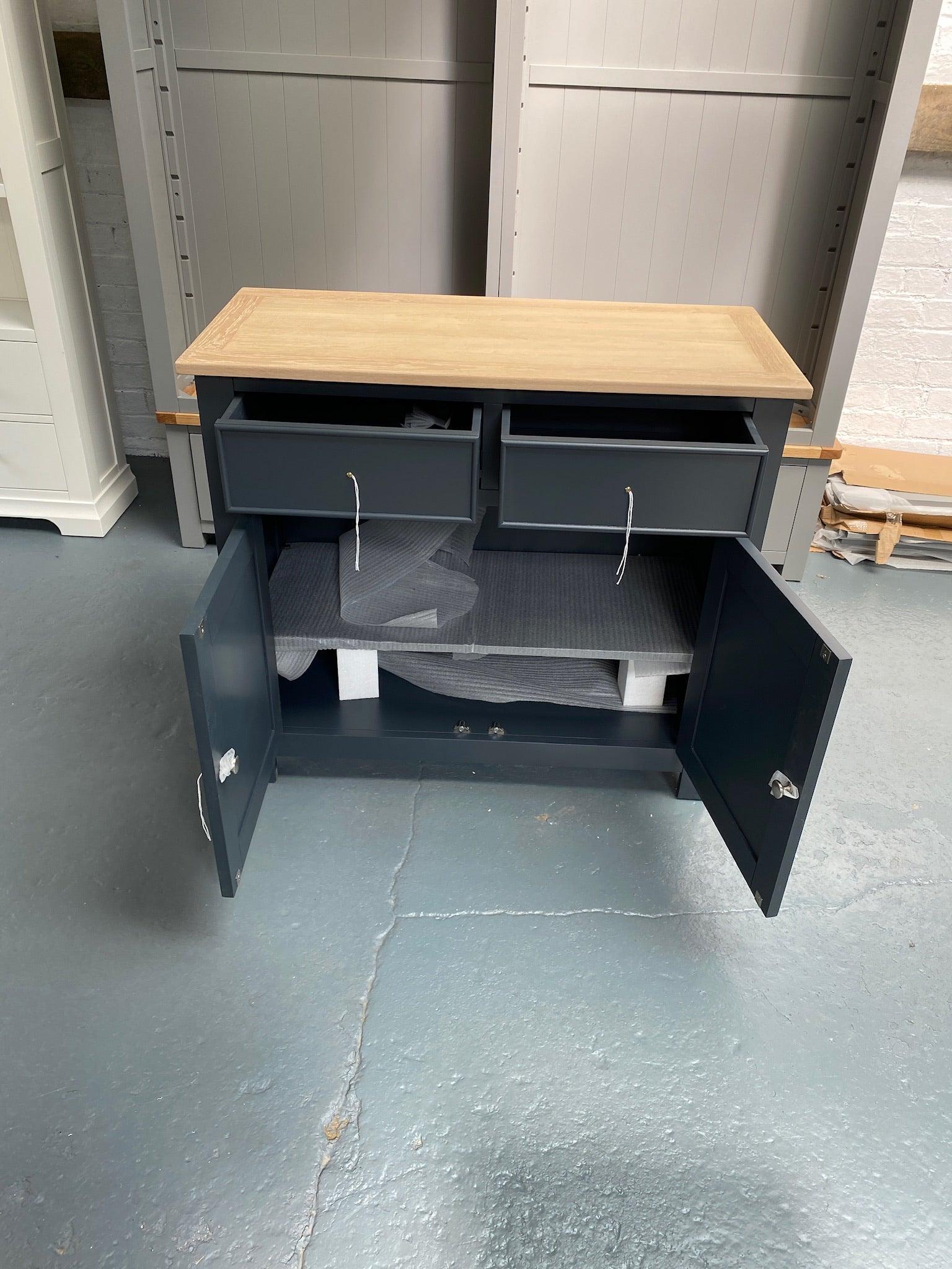 Elwood Charcoal 2 Door Sideboard furniture delivered 